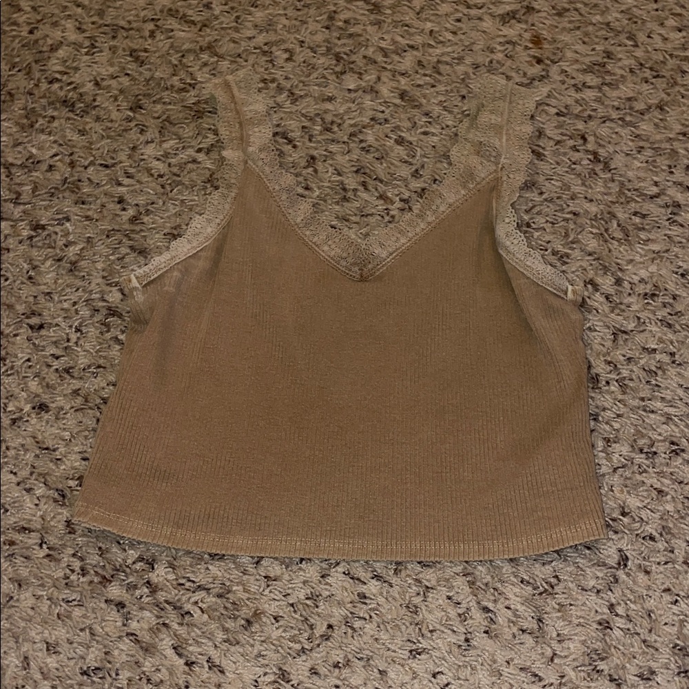 American Eagle Outfitters Tan Camisole